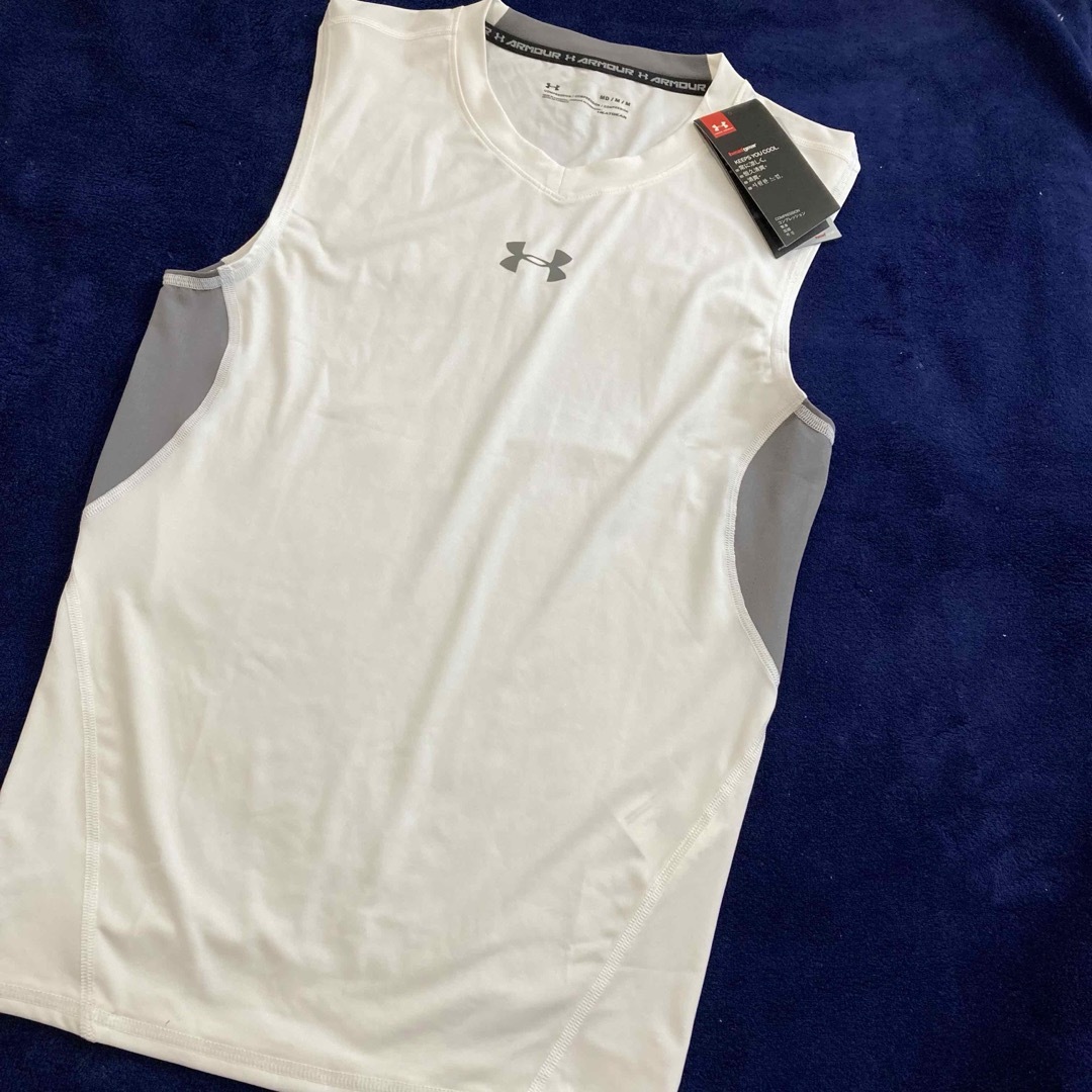 UNDER ARMOUR(アンダーアーマー)のアンダーアーマー　ヒートギア(ノースリーブ) メンズのトップス(タンクトップ)の商品写真