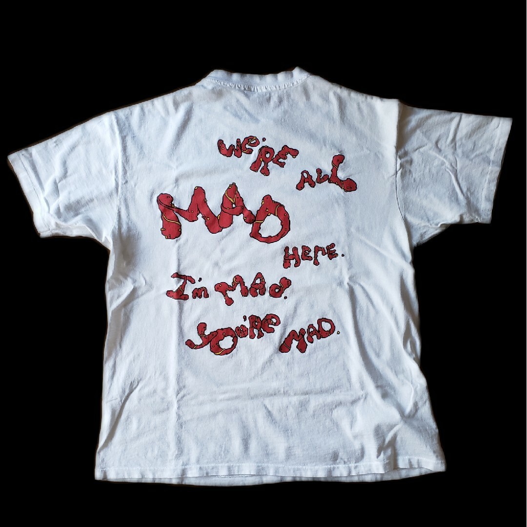 ALICE IN WONDERLAND CHESHIRE CAT XL メンズのトップス(Tシャツ/カットソー(半袖/袖なし))の商品写真