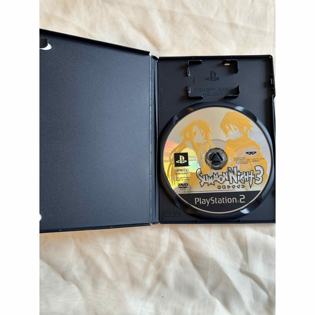 サモンナイト3 PS2 エンタメ/ホビーのゲームソフト/ゲーム機本体(家庭用ゲームソフト)の商品写真