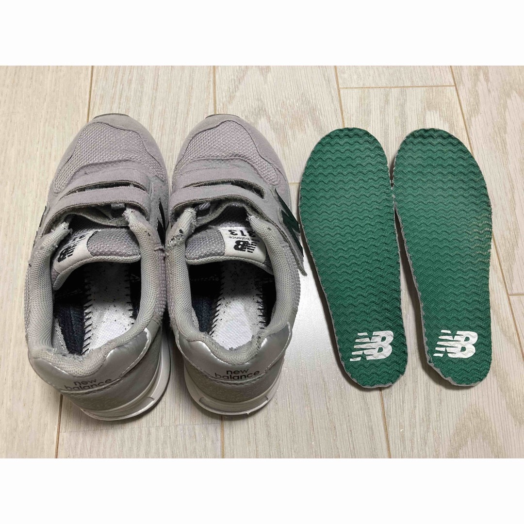 New Balance(ニューバランス)のニューバランス 313 グレー　18.5cm キッズ/ベビー/マタニティのキッズ靴/シューズ(15cm~)(スニーカー)の商品写真