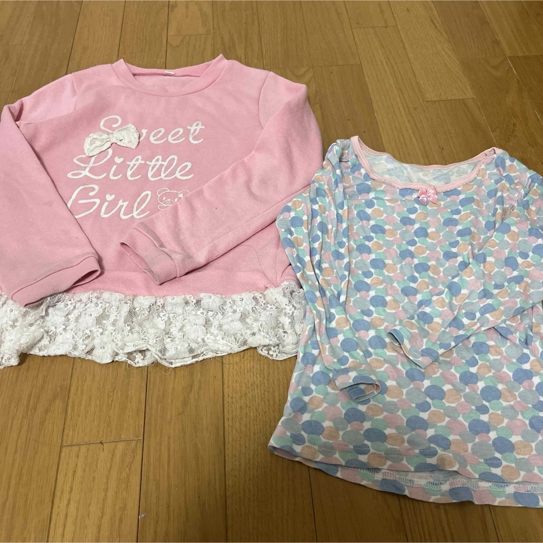 トレーナー キッズ/ベビー/マタニティのキッズ服女の子用(90cm~)(Tシャツ/カットソー)の商品写真