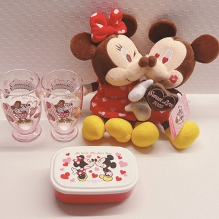 ミニーマウス(ミニーマウス)のTDRで購入♡ミニーちゃん♡レア4点セット♡未使用♡(キャラクターグッズ)