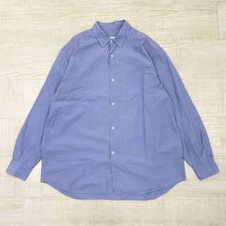 コモリ(COMOLI)の21ss 2021 COMOLI コモリ シャツ サックス 系 希少 サイズ 4(シャツ)