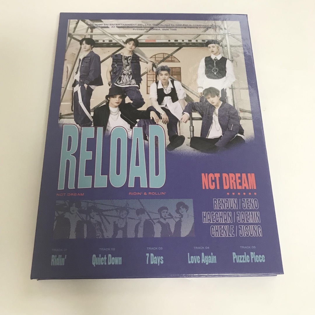 NCT(エヌシーティー)のReload Rollin Ver. NCT DREAM リストバンド CD エンタメ/ホビーのCD(K-POP/アジア)の商品写真