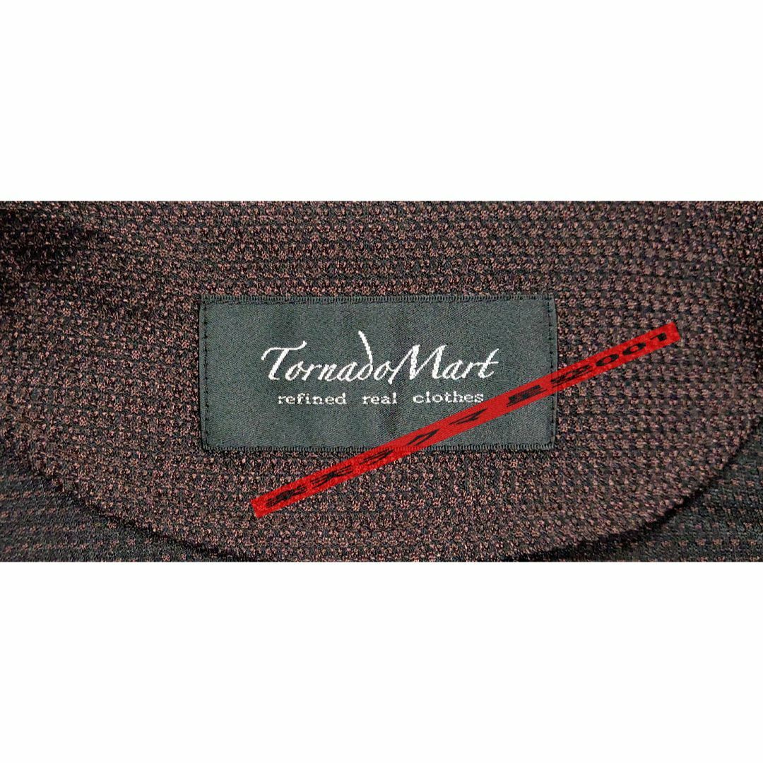TORNADO MART(トルネードマート)の美品 TORNADOMART 茶 七分袖 ロングジャケット トルネードマート M メンズのジャケット/アウター(テーラードジャケット)の商品写真