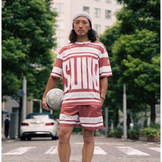 ルース(LUZ)の新品タグ付 SULLO スージョ MIXED UP SHIRT  SHORTS(ウェア)