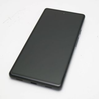 アンドロイド(ANDROID)の超美品 au Google Pixel 6a チャコール SIMロック解除済み M888(スマートフォン本体)