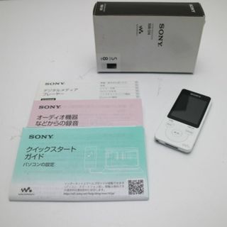 ソニー(SONY)の新品同様 NW-S14 ホワイト  M888(ポータブルプレーヤー)