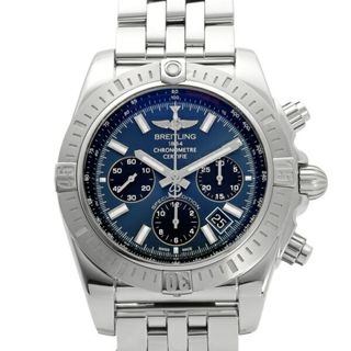 ブライトリング(BREITLING)のブライトリング BREITLING クロノマット 44 JSP 日本限定モデル 限定500本 AB011511/C987 ブルー/ブラック文字盤 中古 腕時計 メンズ(腕時計(アナログ))