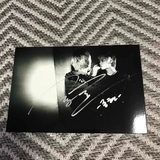 シャイニー(SHINee)のSHINee ジョンヒョン 直筆サイン入りフォト写真(アイドルグッズ)