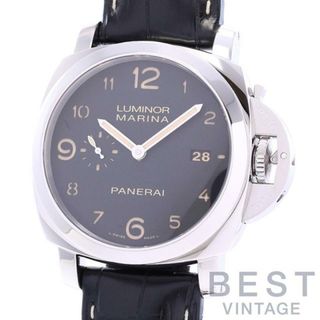 オフィチーネパネライ(OFFICINE PANERAI)のオフィチーネパネライ 【OFFICINE PANERAI】 ルミノール マリーナ 1950 3デイズ PAM00359 メンズ ブラック ステンレススティール 腕時計 時計 LUMINOR MARINA 1950 3 DAYS BLACK SS OP【中古】 (腕時計(アナログ))