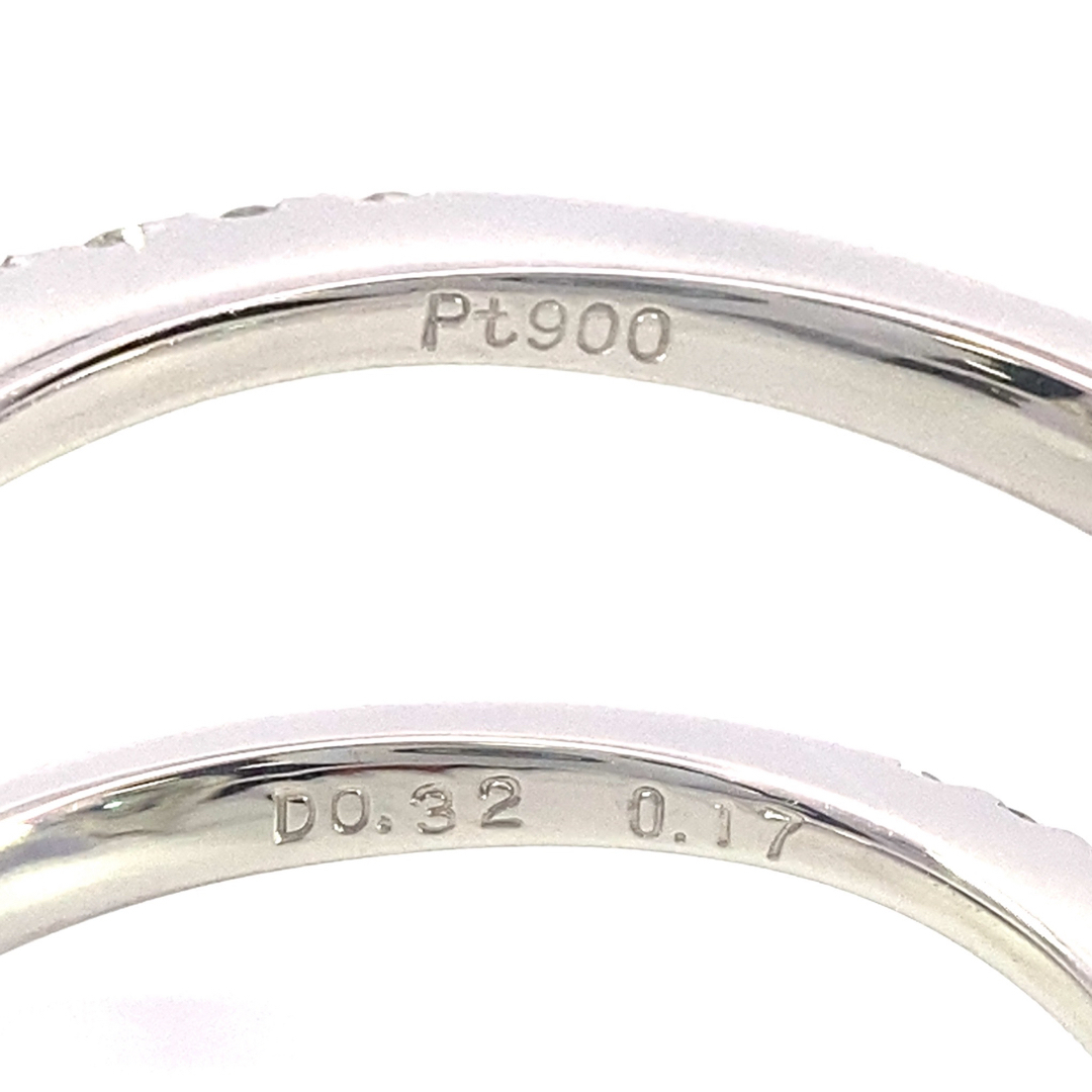 【JC5480】Pt ブラジル産 非加熱 天然パライバトルマリン ダイヤ リング レディースのアクセサリー(リング(指輪))の商品写真