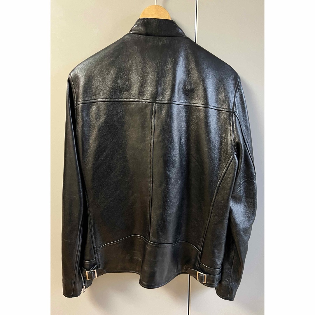 schott(ショット)のSCHOTT-DOUBLE BREAST RIDERS JACKET セミダブル メンズのジャケット/アウター(ライダースジャケット)の商品写真