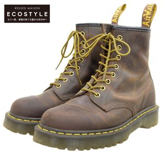 ドクターマーチン DR.MARTENS ドクターマーチン クレイジーホース 8ホール ブーツ シューズ メンズ ダークブラウン UK8 1460BEX  8