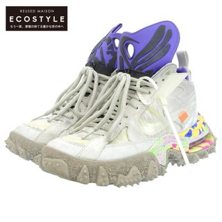 NIKE - ナイキ 美品 NIKI ナイキ × OFF-WHITE オフホワイト テラフォーマ スニーカー シューズ メンズ マルチカラー 26cm DQ1615-100 26