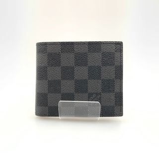 ルイヴィトン(LOUIS VUITTON)の〇〇LOUIS VUITTON ルイヴィトン ダミエ グラフィット ポルトフォイユ マルコNM 二つ折り財布 N63336 ブラック(財布)