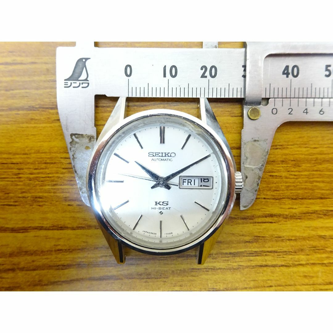 SEIKO(セイコー)のＫ渋129/ KING SEIKO 腕時計 メンズ 自動巻 稼働 デイデイト メンズの時計(腕時計(アナログ))の商品写真