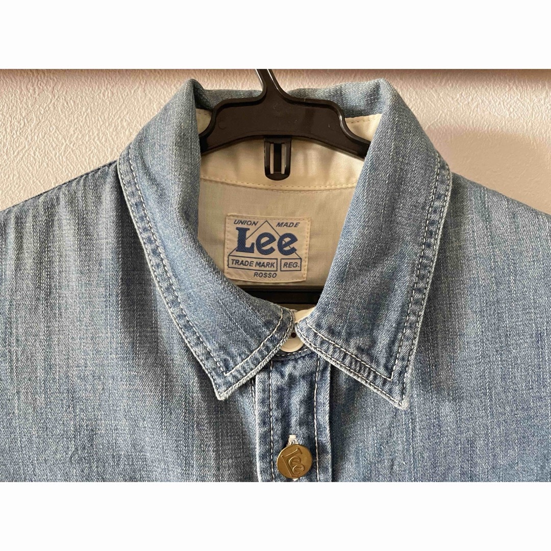 Lee(リー)のLee  デニムシャツ　ワンピース レディースのトップス(シャツ/ブラウス(長袖/七分))の商品写真