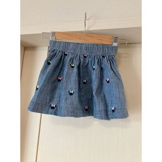 ベビーギャップ(babyGAP)のbaby gap 95センチ　 スカート　ディズニー　ミニー　ミッキー(スカート)