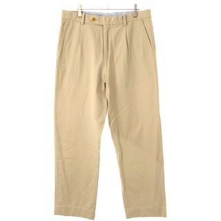 ブルックスブラザース(Brooks Brothers)のBrooks Brothers ブルックス ブラザーズ ELLIOT FIT  コットンリネンチノスラックスパンツ ベージュ 34(チノパン)