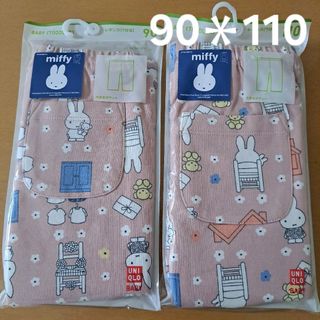 ユニクロ(UNIQLO)の【新品未開封】ユニクロ ミッフィー レギンス(7分丈)  90 110(パンツ/スパッツ)