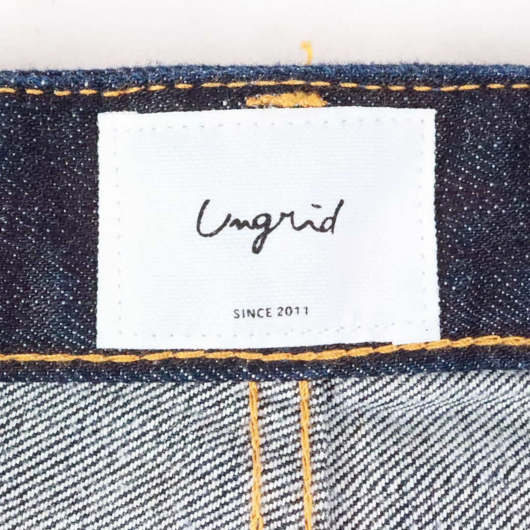 Ungrid(アングリッド)のungrid　アングリッド　デニム　パンツ　ジーパン　インディゴ　XS レディースのパンツ(デニム/ジーンズ)の商品写真