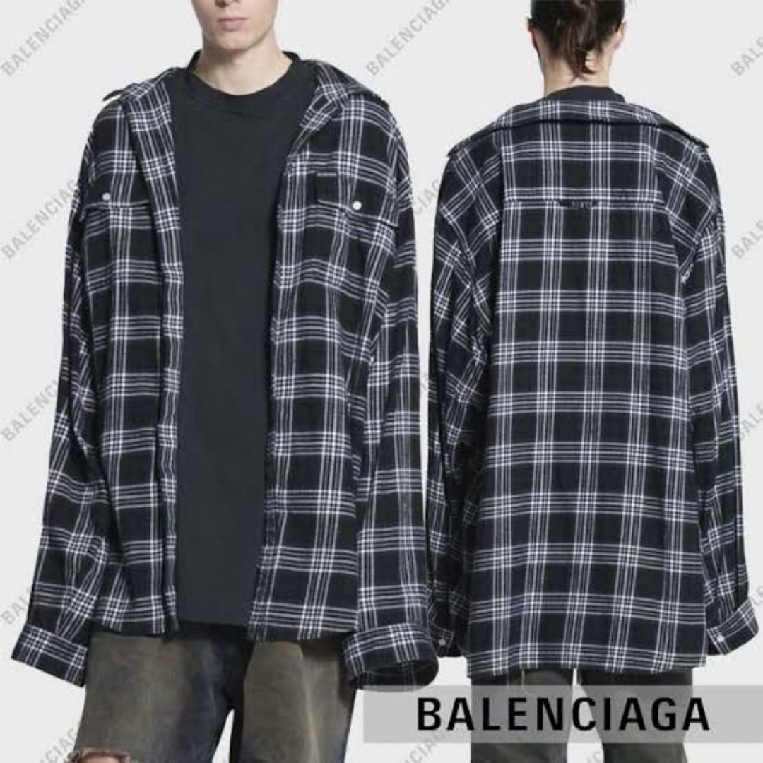 Balenciaga(バレンシアガ)のBALENCIAGA 22ss TROMPE LCEIL SHIRTS メンズのトップス(シャツ)の商品写真