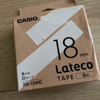 カシオ(CASIO)のCASIO ラテコ詰め替え用テープ XB-18WE(OA機器)