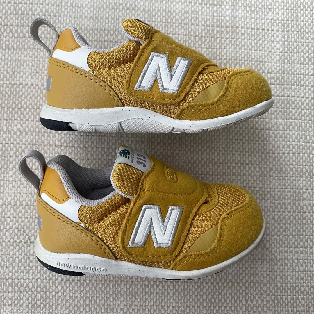 New Balance(ニューバランス)のニューバランス 313　イエロー キッズ/ベビー/マタニティのベビー靴/シューズ(~14cm)(スニーカー)の商品写真