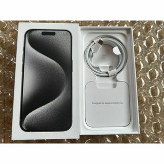 アップル(Apple)の箱、付属品のみ Apple iPhone 15 Pro 512GB (本体以外)(その他)