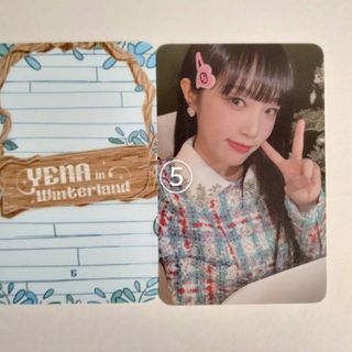 アイズワン(IZ*ONE)の５　ポップアップ　イェナ　トレカ　IZ*ONE　YENA　Winterland(その他)