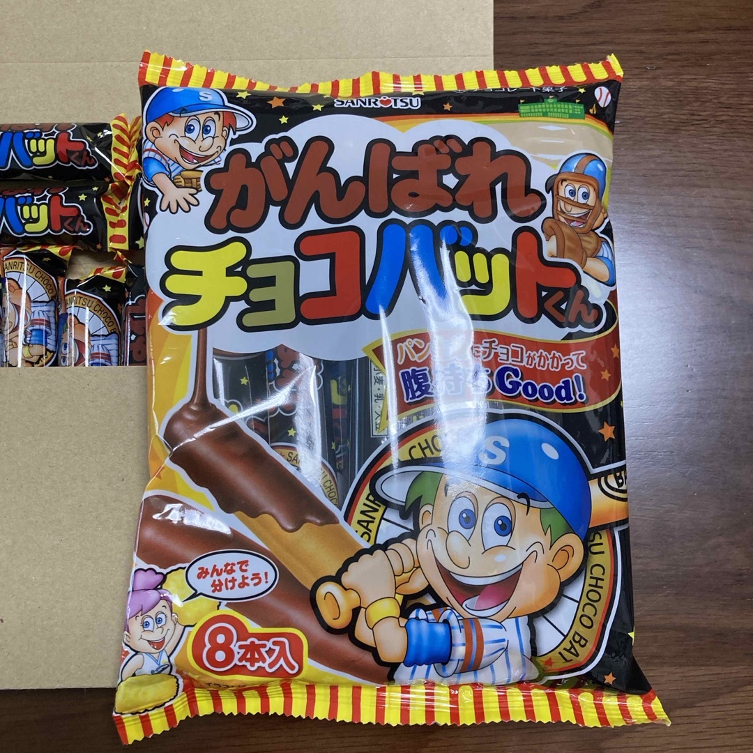 チョコバットくん16本 食品/飲料/酒の食品(菓子/デザート)の商品写真