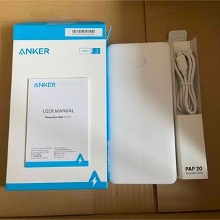 Anker - ANKER モバイルバッテリー POWERCORE SLIM 10000