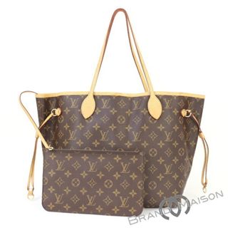 ルイヴィトン(LOUIS VUITTON)のAランク【ルイ・ヴィトン】ネヴァーフルMM/M40995/モノグラム/ショルダーバッグ/トートバッグ/レディース/メンズ/LOUIS VUITTON/ブラウン【中古】(メッセンジャーバッグ)