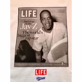 アトモス(atmos)のatmos x LIFE x SCREEN STARS  TEE JAY-Z(Tシャツ/カットソー(七分/長袖))