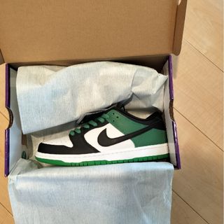 ナイキ(NIKE)のnike sb dunk low pro classic green(スニーカー)