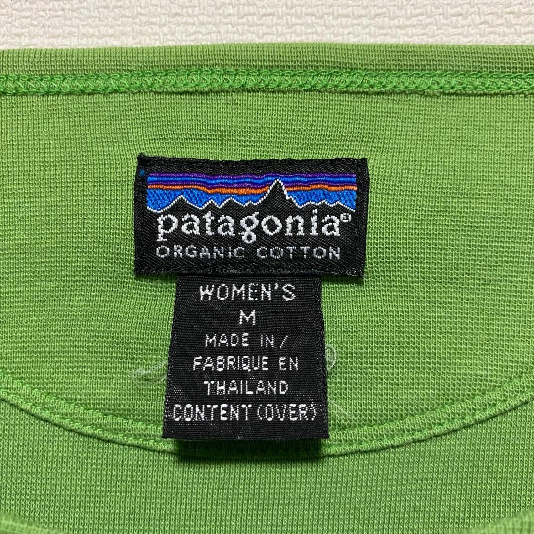 patagonia(パタゴニア)のアメリカ古着　Patagonia　パタゴニア　半袖　Tシャツ　無地　Q98 レディースのトップス(Tシャツ(半袖/袖なし))の商品写真