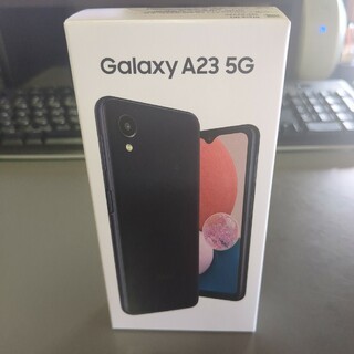 ギャラクシー(Galaxy)の【新品未開封】Galaxy A23 5G ブラック(スマートフォン本体)