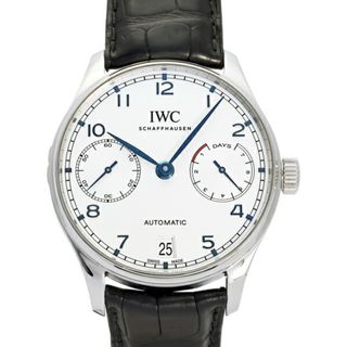 IWC - IWC ポルトギーゼ オートマティック IW500705 シルバー文字盤 中古 腕時計 メンズ