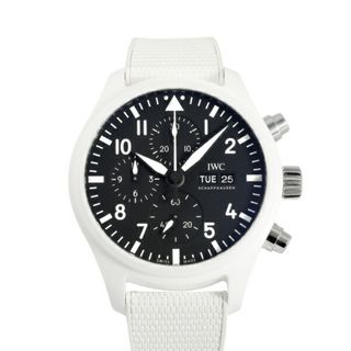 インターナショナルウォッチカンパニー(IWC)のIWC パイロットウォッチ クロノグラフ・トップガン レイク・タホ IW389105 中古 腕時計 メンズ(腕時計(アナログ))