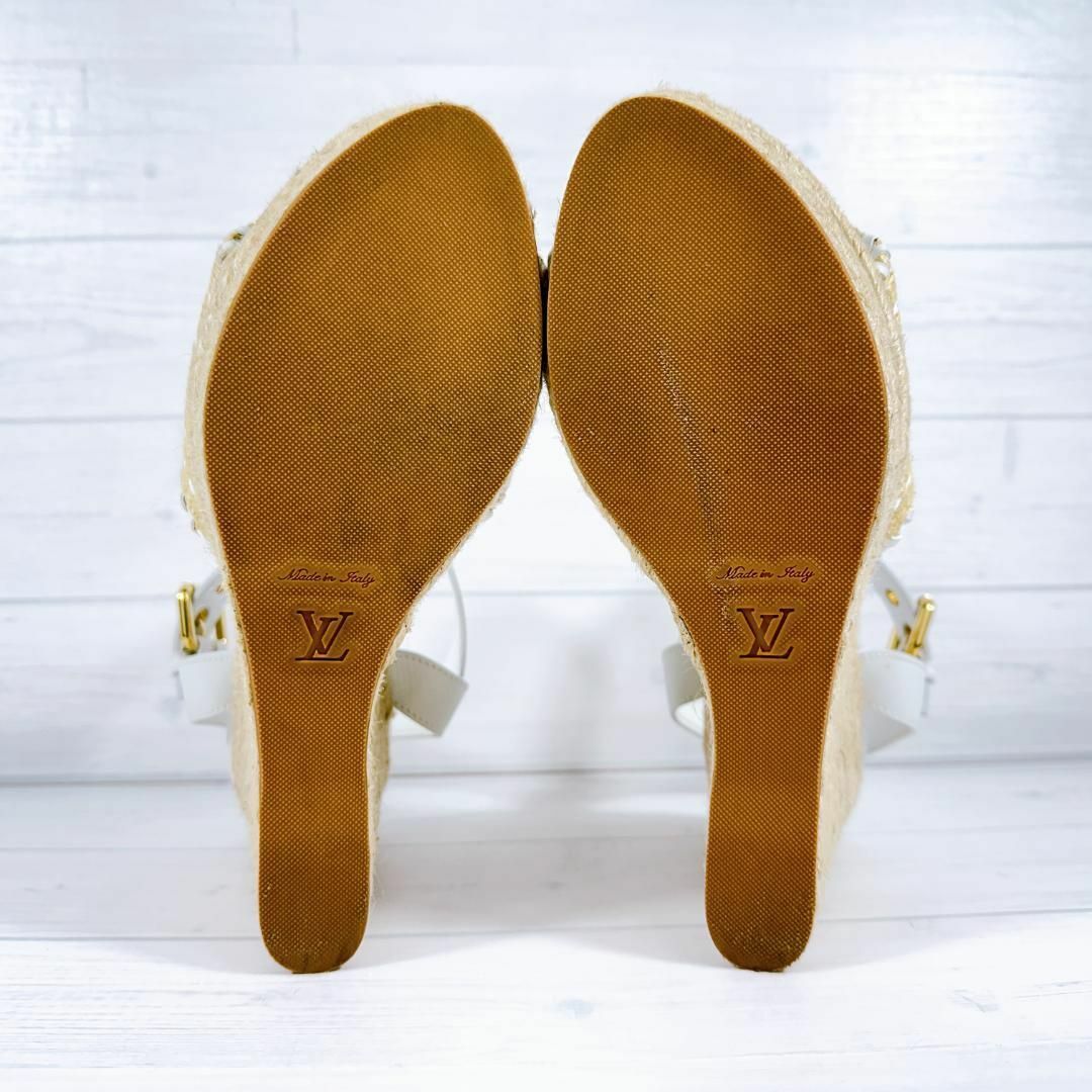 LOUIS VUITTON(ルイヴィトン)のルイヴィトン スターボード ライン サンダル ウェッジヒール レディースの靴/シューズ(サンダル)の商品写真