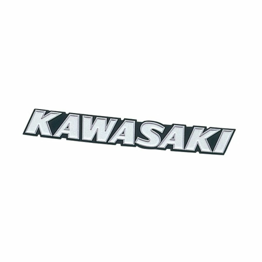 カワサキ(カワサキ)のKAWASAKI　カワサキ　純正　タンクエンブレム　クラシック　2枚セット 自動車/バイクのバイク(ステッカー)の商品写真