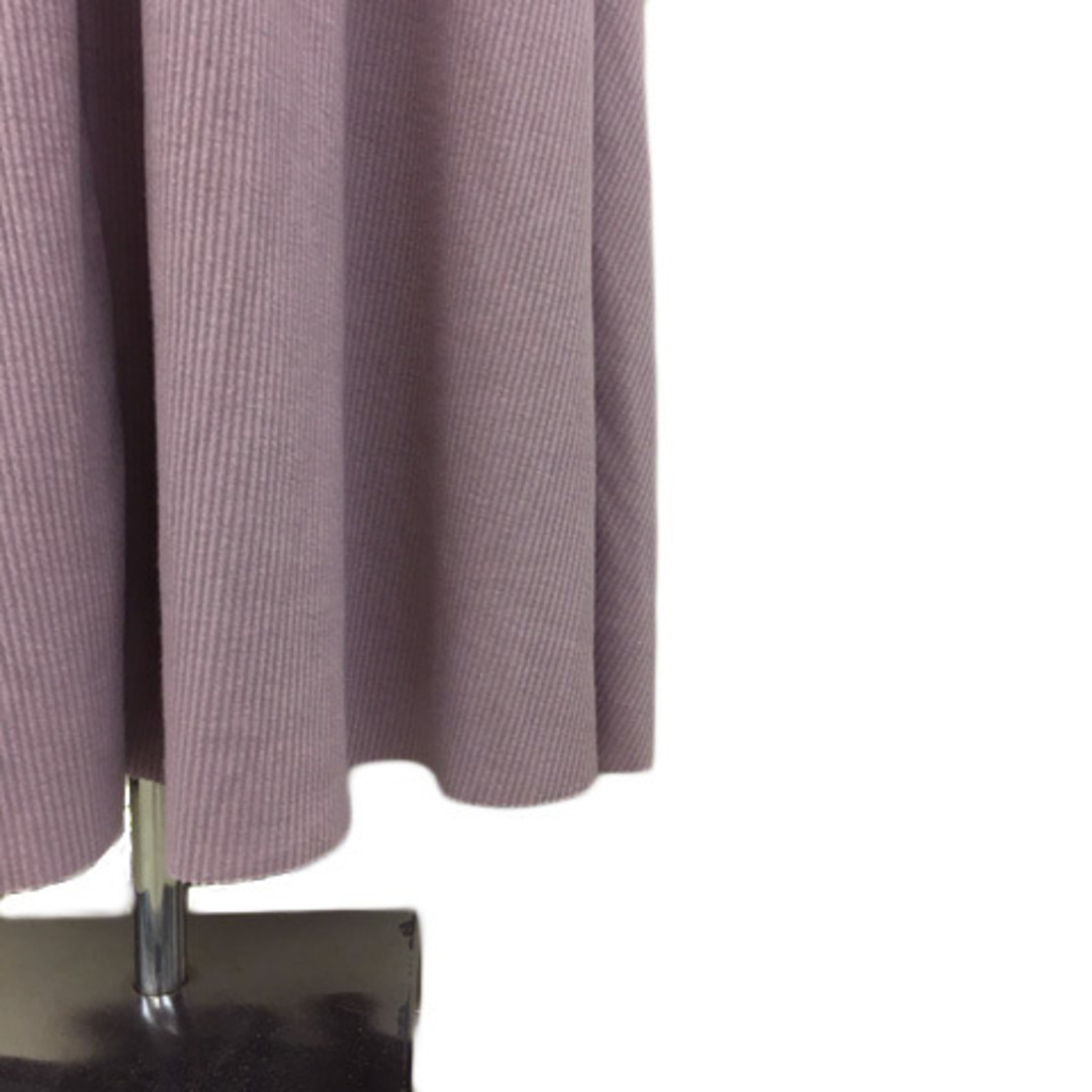 other(アザー)のアンティカ スカート フレア ロング ウエストゴム イージー F ピンク 紫 レディースのスカート(ロングスカート)の商品写真