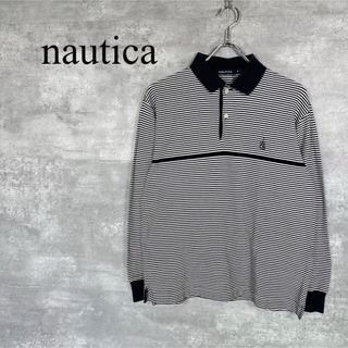 NAUTICA - 『nautica』 ノーティカ (S) ロングスリーブ ポロシャツ