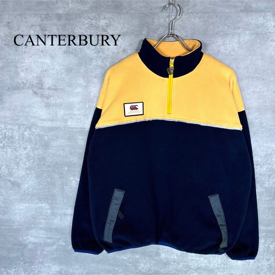 CANTERBURY(カンタベリー)の『CANTERBURY』  カンタベリー (L) ハーフジップフリースジャケット メンズのジャケット/アウター(ブルゾン)の商品写真