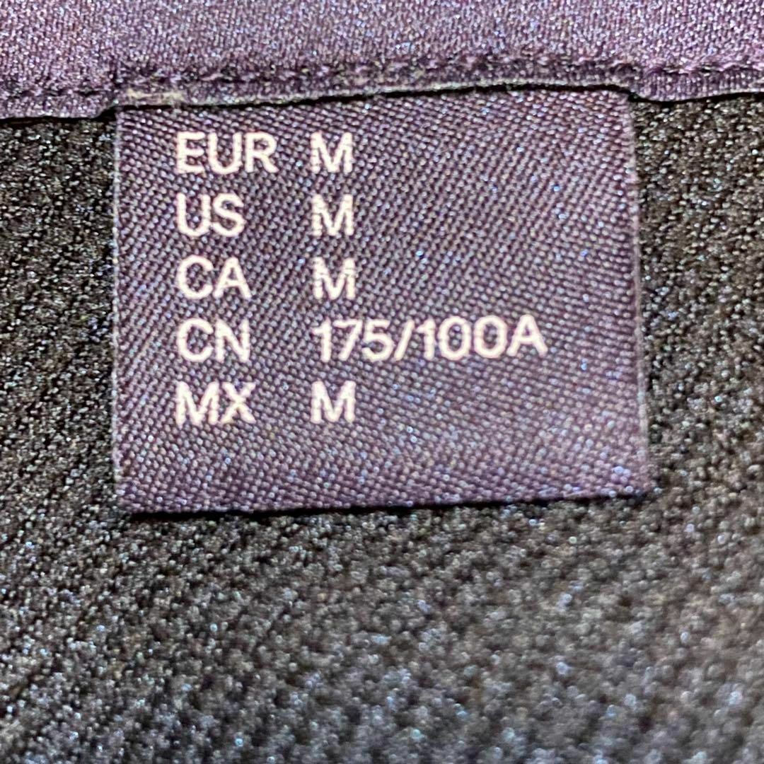H&M(エイチアンドエム)のH&M 花柄刺繍　ジャケット　フロントフルジップ　ブラック　メンズM メンズのジャケット/アウター(Gジャン/デニムジャケット)の商品写真
