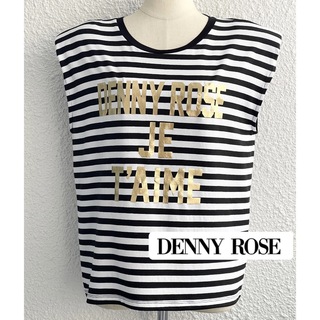 デニーローズ(DENNYROSE)の新品タグ付 DENNY ROSE デニーローズ ボーダーTシャツ(カットソー(半袖/袖なし))