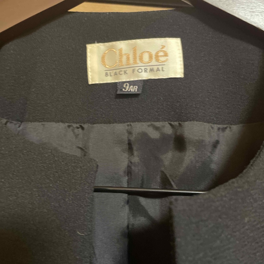 Chloe(クロエ)のブラックフォーマルセット レディースのフォーマル/ドレス(礼服/喪服)の商品写真