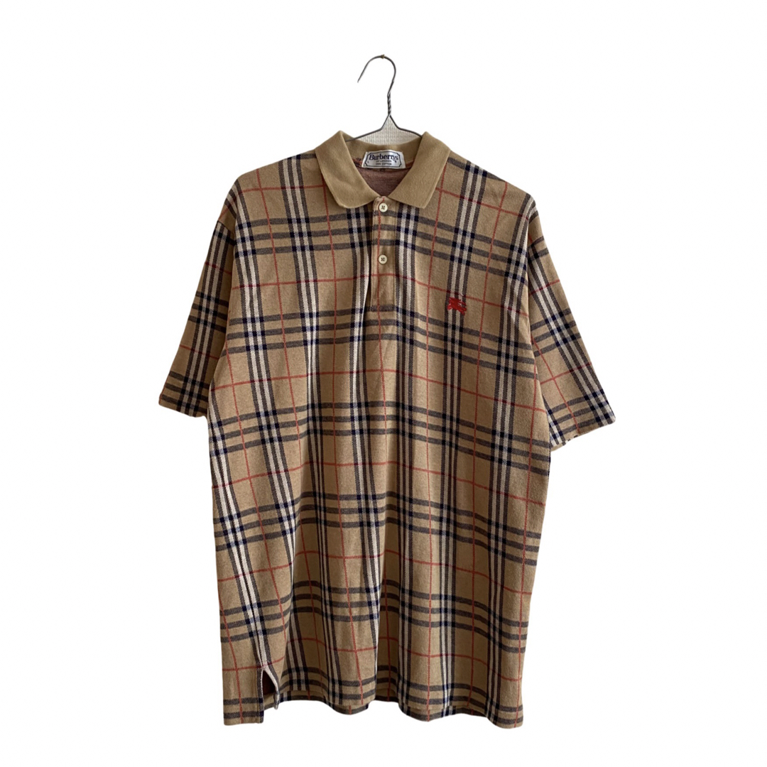 90s L バーバリー ノバチェック BURBERRY ポロシャツ　ニット | フリマアプリ ラクマ