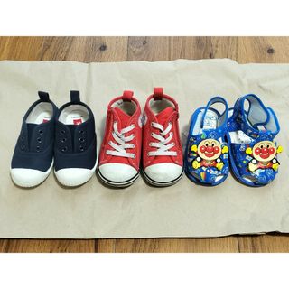 オールスター(ALL STAR（CONVERSE）)の子供用シューズ14cm　３足セット(スニーカー)